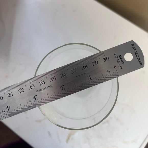 Oil or Gas Lamp Chimney - 14” tall, 3” fitter - Picture 3 of 3